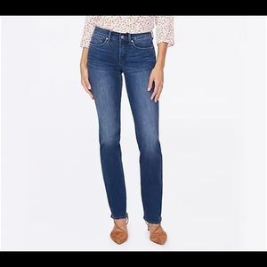 NYDJ Marilyn Straight Cool Embrace Jeans, Size 6
